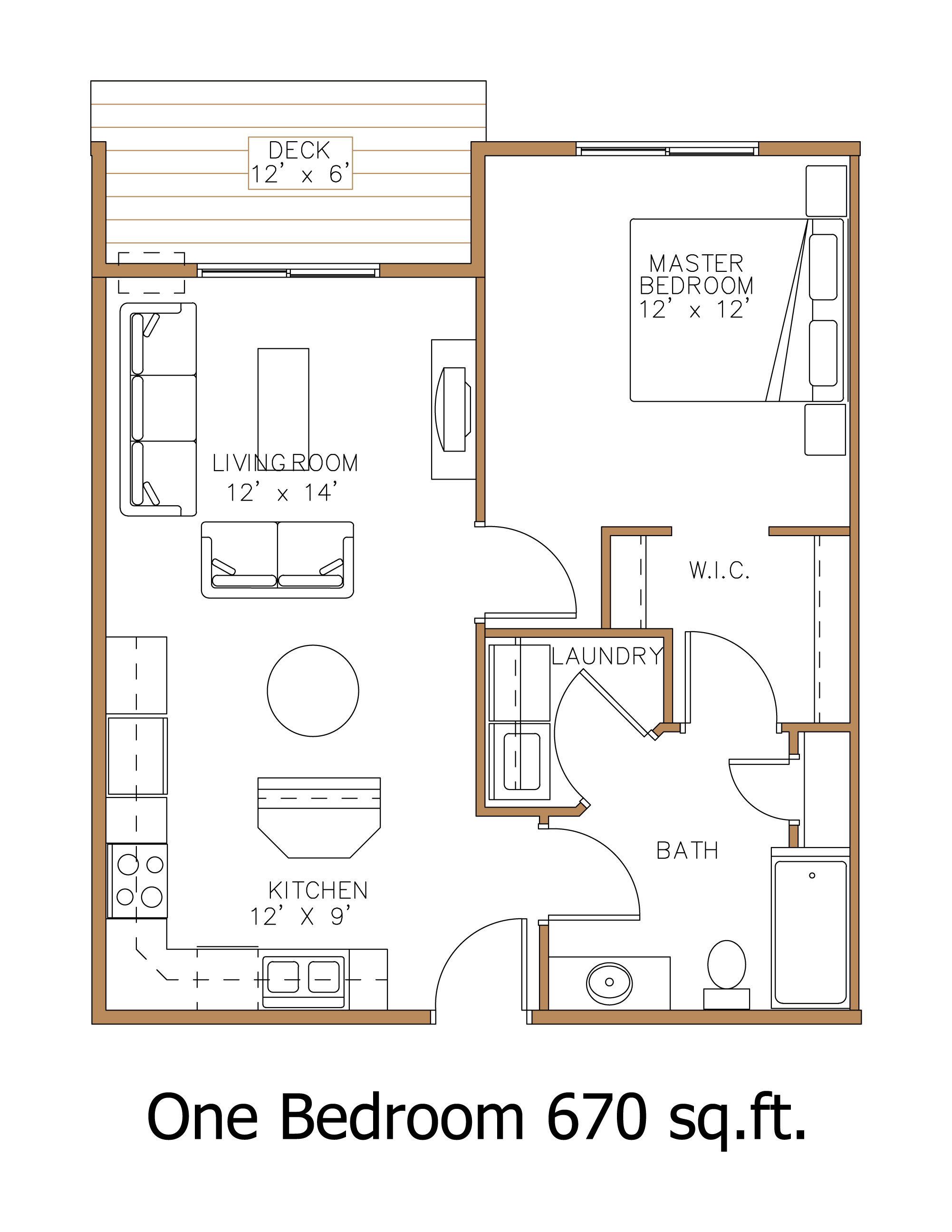 Hawley MN Apartment Floor Plans Great North Properties LLC