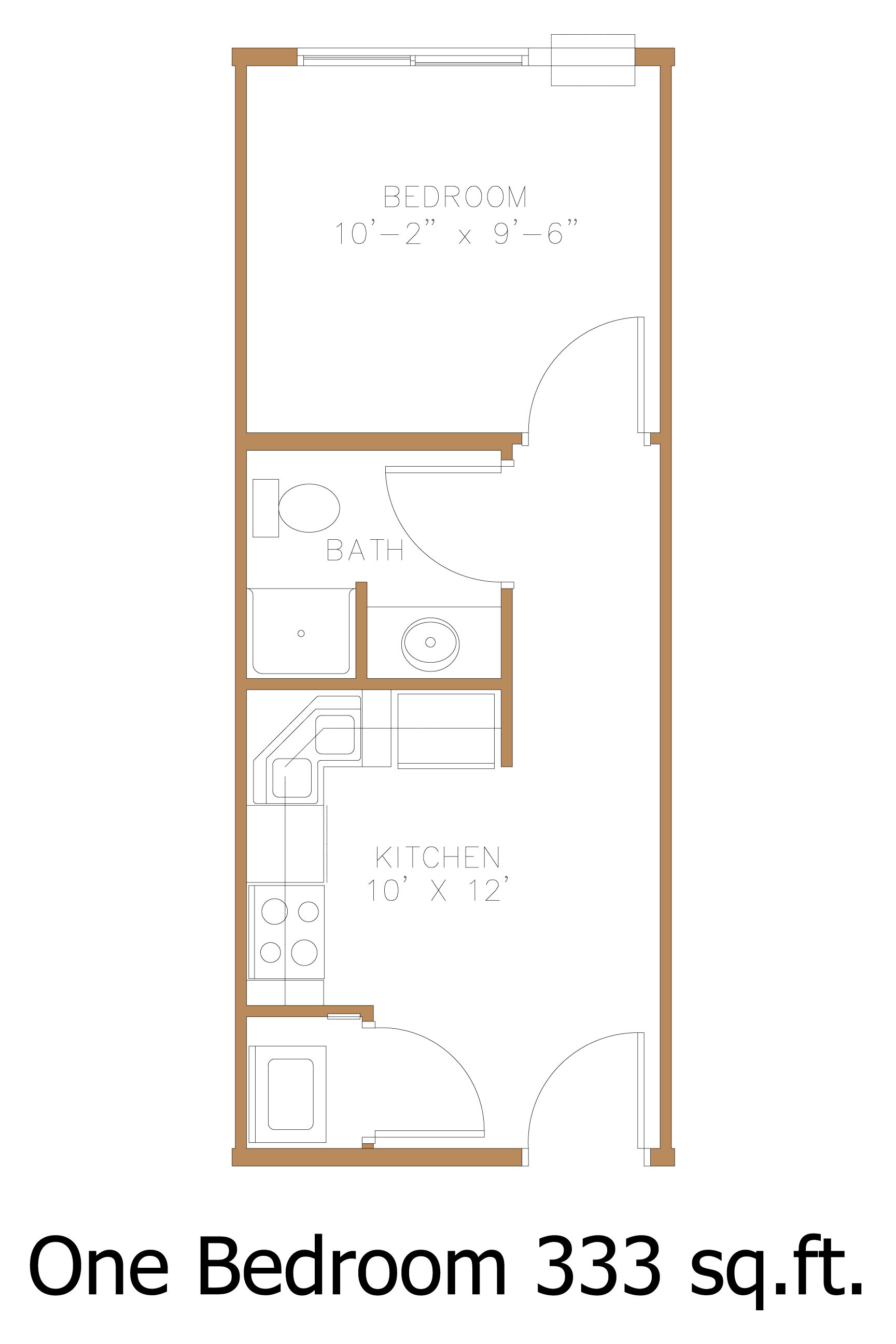 Small One Bedroom Apartment Floor Plans Home Decor Ideas